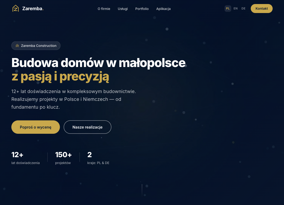 zarembacs.pl — Zaremba Construction